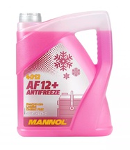Антифриз Antifreeze AF12 -40?C (червоний) 5L MANNOL - 4012-5