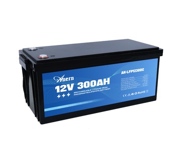 ���������� 3.84 ���*��� 12V ANERN AN-LFP12300C+bluetooth LiFePO4 ��������� �� ����������� ANERN AN-LFP12300C